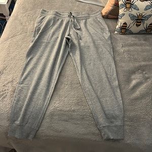 Grey sweatpants